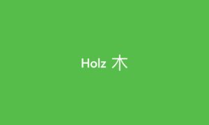 Elements2Balance - Element Holz