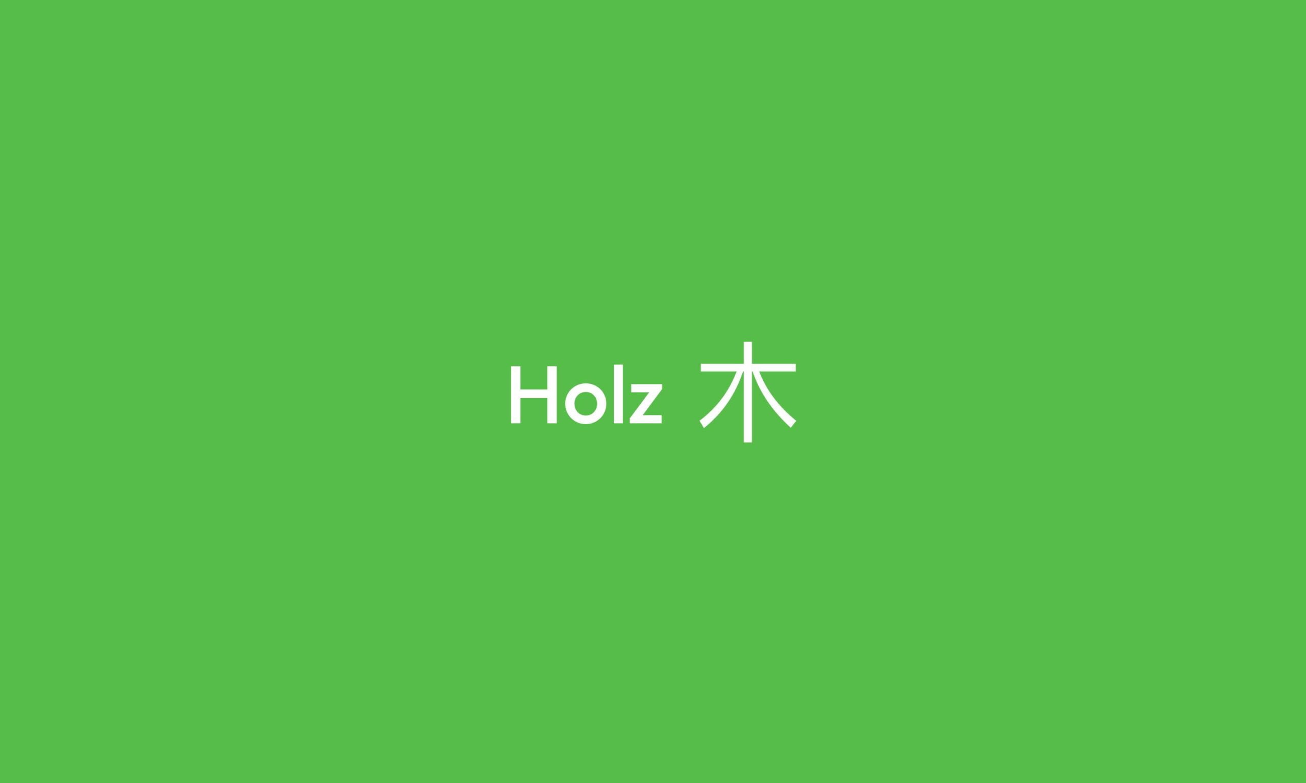 Elements2Balance - Element Holz