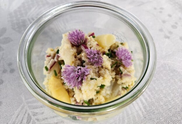 time2care - Millet and asparagus salad recipe