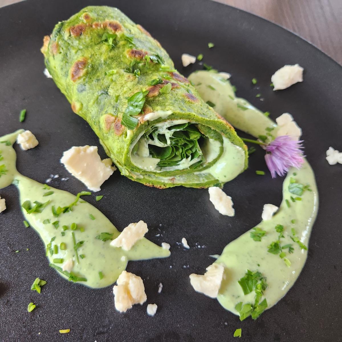 time2.care - Spinach pancakes - Instructions