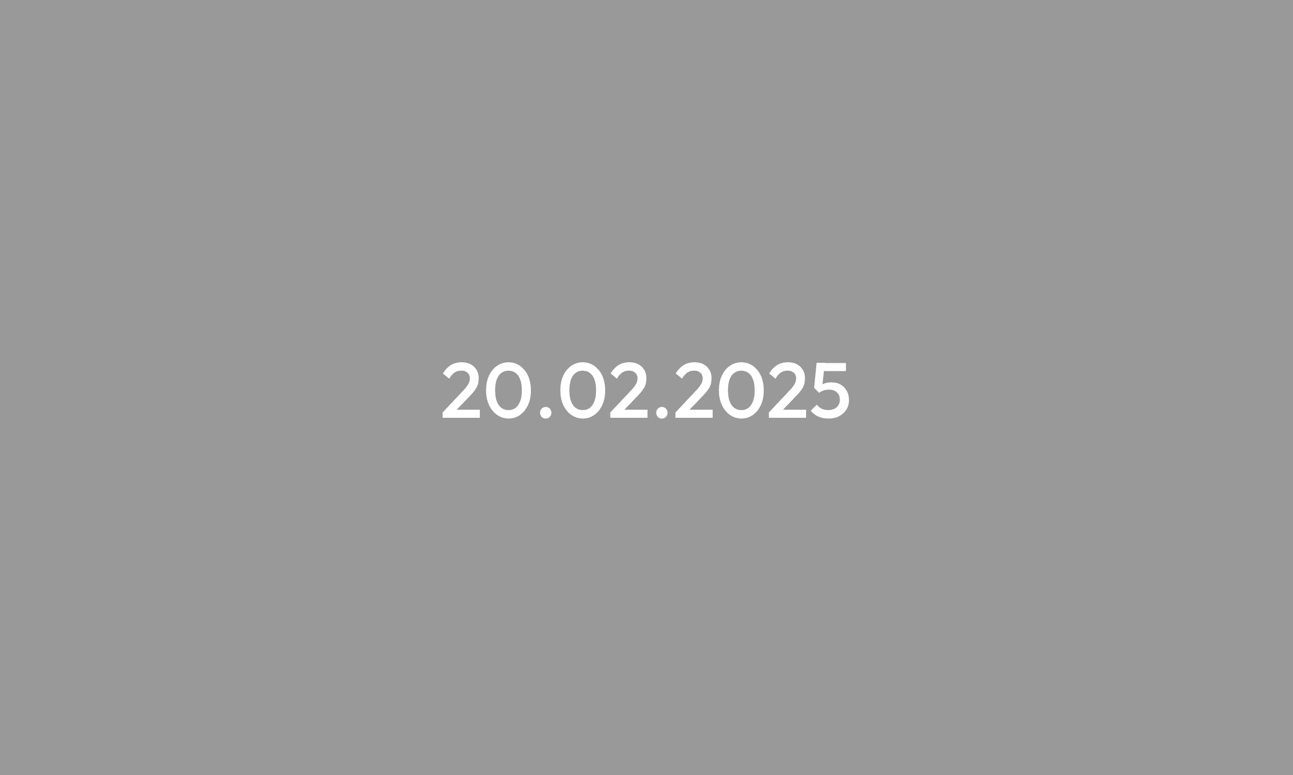 time2care - when tongshu 20.02.2025 Calendar