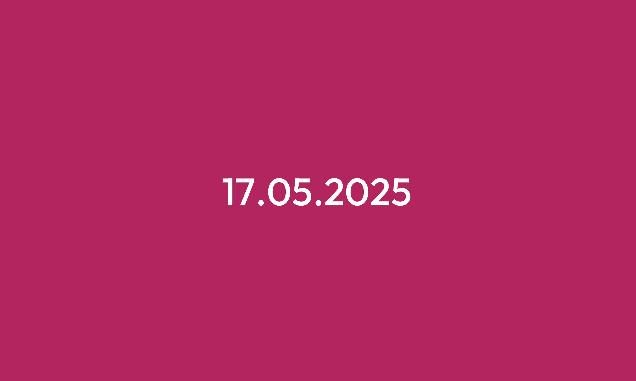 time2care - wann tongshu 17.05.2025 Kalender